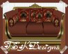 TSK-Red Gold Sofa