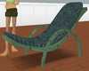 Green Couple's Lounger