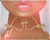 *W* Kayla Gold Necklace