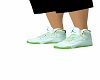 Lime green Jordans