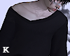 off-shoulder sweater