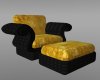 Black & Gold Chair