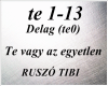 Te vagy az egyetlen