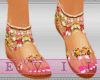*eo*cute floral sandals
