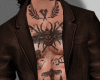 VA Brown Suit+Tattoos