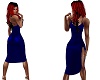 Tymora Dress Cobalt