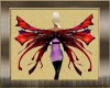 Red Anim.Fairy wings