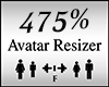 Avatar Scaler 475%