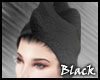BLACK head towel