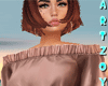 ! Silk Powder Knot Top