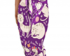 Purple Kitty Pyjama Pant