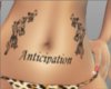 Anticipation tattoo