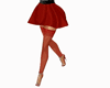danceable skirt red