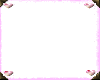 pink heart profile frame