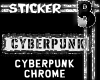 Cyberpunk Chrome Tag