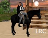 Kiss on Horse, Black