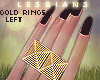 # Gold Rings - Left