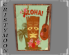 *CM*HAPPY HULA POSTER 1