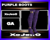 PURPLE BOOTS