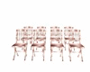 wedding chairs pink