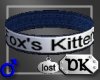 DK- Foxs Kitten Collar M