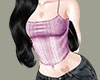 Top vintage pink