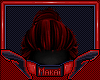 м| Red Pulled Back Hair