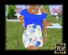 Sumr casual Blue floral