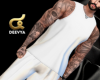 ๔ White Tattoo Top