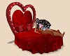 Lovers Valentine Bed