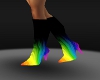 Rainbow Luv Toxic Boots
