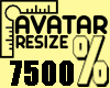 Avatar Resize 7500% MF