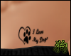 ➢ I♥MyDogs Tattoo