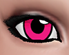Bright Pink Anime Eyes