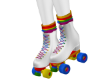 Rainbow Pride Skates
