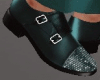 Turquoise Suit Shoes