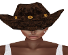 Layla Brown Cowgirl Hat