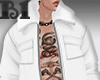 JACKET WHITE +TAT