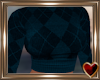 Tealish Argyle Sweater