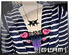 |GLAM| Blue sweater