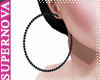 SN. Hanna Black Earrings