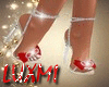 Red  Sparkles Heels