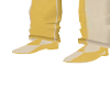 Yellow & White Line Shoe