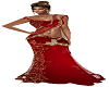 Red Gold Sari
