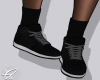 Black Shoes + Socks e