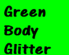 S. Green Body Glitter