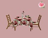 rose couple table
