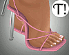 T! Flare Pink Heels