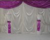 Purple Wedding Backdrop