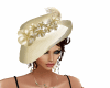 hairstyle+hat weding